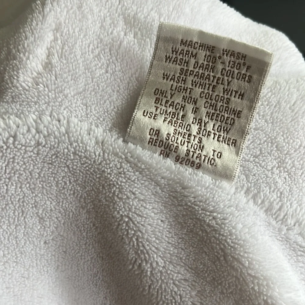 Classic Long Shawl Collar Robe - Peach color Sz M - Picture 14 of 16